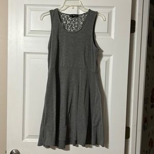 Women’s Gray Derek Heart Dress Size: Large